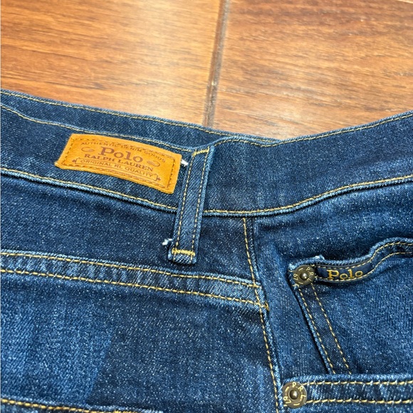 Ralph Lauren Blue Straight Leg Jeans - Picture 2 of 3